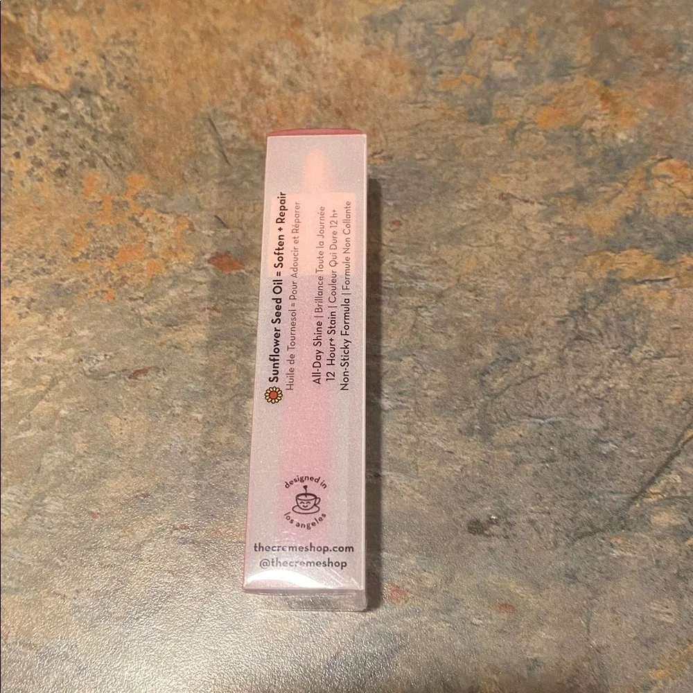 Creme Glossy 12 Hour Lip Stain - New Flam NWT